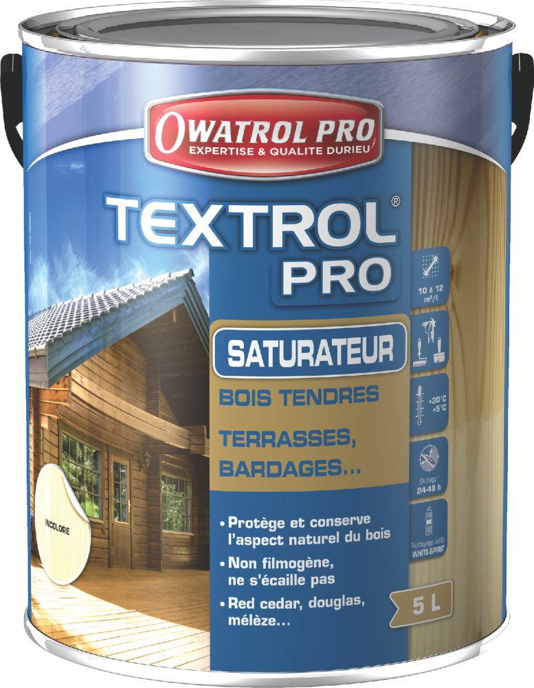 Textrol Pro Saturateur spécial bois tendre 